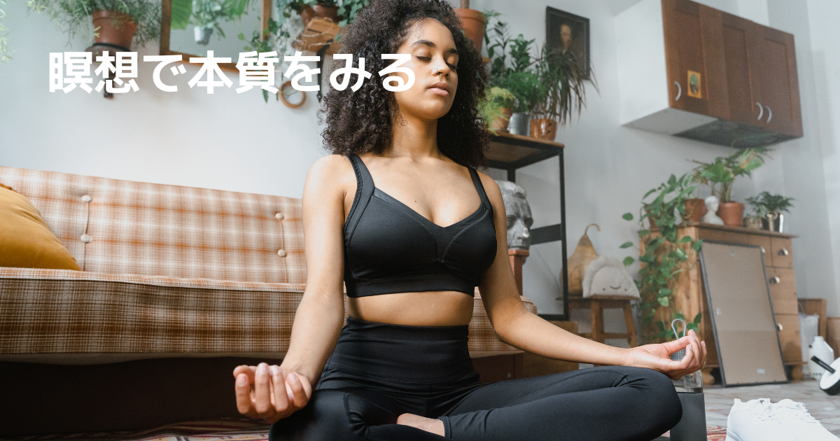 自己の本質を見る瞑想